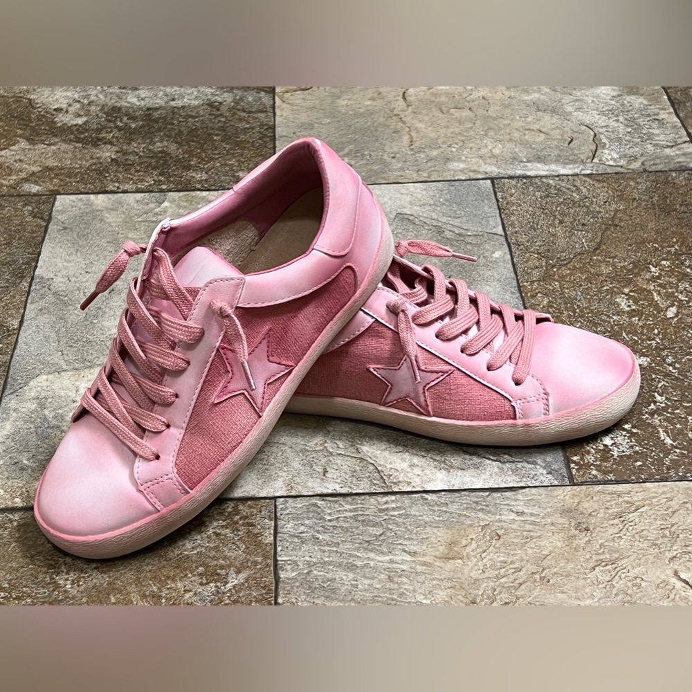 Vintage wash sneakers